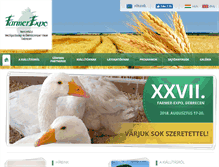 Tablet Screenshot of farmerexpo.hu